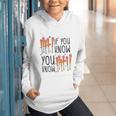 6 7 If You Know You Know Baseball Ice Cream Dip Graphic Youth Hoodie