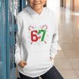 67 Baseball Christmas Candy Cane Snowflake Holiday Sports Graphic Youth Hoodie 67 Baseball Christmas Candy Cane Snowflake Holiday Sports Graphic Youth Hoodie