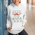 Baseball Christmas Ugly Sweater Santa Sport Men Kids Graphic Youth Hoodie