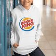 Baseball Dinger King Logo For Home Run Players And Fan Graphic Youth Hoodie Baseball Dinger King Logo For Home Run Players And Fan Graphic Youth Hoodie