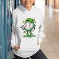 Baseball Drip Ice Cream Apparel Boy Youth St Patrick’s Day Graphic Youth Hoodie