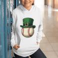 Baseball Leprechaun Hat Saint Patrick Retro Graphic Youth Hoodie Baseball Leprechaun Hat Saint Patrick Retro Graphic Youth Hoodie