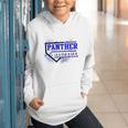 Blue Panther Baseball Home Plate Game Day Mascot Panther Graphic Youth Hoodie Blue Panther Baseball Home Plate Game Day Mascot Panther Graphic Youth Hoodie