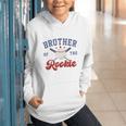 Brother Of Rookie 1st Birthday Baseball Boy Family Matching Graphic Youth Hoodie Brother Of Rookie 1st Birthday Baseball Boy Family Matching Graphic Youth Hoodie