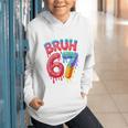 Bruh 67 Baseball Drip Number 67 Player 67th Birthday Graphic Youth Hoodie Bruh 67 Baseball Drip Number 67 Player 67th Birthday Graphic Youth Hoodie