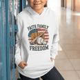Faith Family Freedom Patriotic Christian Baseball Game Day Graphic Youth Hoodie Faith Family Freedom Patriotic Christian Baseball Game Day Graphic Youth Hoodie