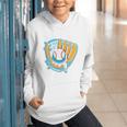 Ice Cream Baseball Mitt Drippy Scoop Baseball Sports Graphic Youth Hoodie