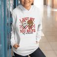 I Just Hit 100 Days Of School Baseball 100th Day Teacher Kid Graphic Youth Hoodie I Just Hit 100 Days Of School Baseball 100th Day Teacher Kid Graphic Youth Hoodie
