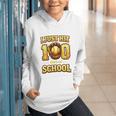 I Just Hit 100 Days Of School Baseball Boys Kids 100th Day Graphic Youth Hoodie I Just Hit 100 Days Of School Baseball Boys Kids 100th Day Graphic Youth Hoodie