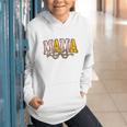 Leopard Baseball Softball Mama Bow Softball Baseball Mom Graphic Youth Hoodie Leopard Baseball Softball Mama Bow Softball Baseball Mom Graphic Youth Hoodie