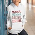 Mama Mommy Mom Bruh Baseball Mom Life Graphic Youth Hoodie Mama Mommy Mom Bruh Baseball Mom Life Graphic Youth Hoodie