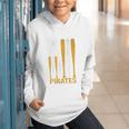Pirates Baseball Fan Apparel For Sports Enthusiasts Graphic Youth Hoodie