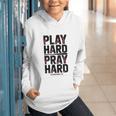 Play Hard Pray Hard Youth Boy Christian Baseball Jesus Graphic Youth Hoodie Play Hard Pray Hard Youth Boy Christian Baseball Jesus Graphic Youth Hoodie