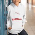 Proud Sister Of A Baseball Senior Class Of 2026 Graduation Graphic Youth Hoodie Proud Sister Of A Baseball Senior Class Of 2026 Graduation Graphic Youth Hoodie