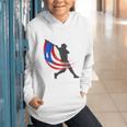 Puerto Rico Baseball Flag Player Boricua Heritage Sports Graphic Youth Hoodie Puerto Rico Baseball Flag Player Boricua Heritage Sports Graphic Youth Hoodie