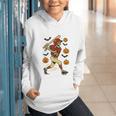 Skeleton Halloween Baseball Boys Men Kids Toddler Graphic Youth Hoodie