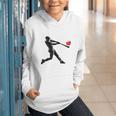 Valentines Day Baseball Batter Silhouette Heart Men Boys Kid Graphic Youth Hoodie Valentines Day Baseball Batter Silhouette Heart Men Boys Kid Graphic Youth Hoodie