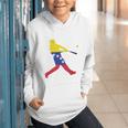 Venezuela Baseball Graphic Youth Hoodie Venezuela Baseball Graphic Youth Hoodie