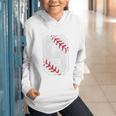 Vintage Baseball 8 Jersey Number 8 Graphic Youth Hoodie Vintage Baseball 8 Jersey Number 8 Graphic Youth Hoodie