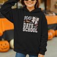 100 Days Of School Baseball 100th Day Of School Coquette Bow Graphic Youth Hoodie 100 Days Of School Baseball 100th Day Of School Coquette Bow Graphic Youth Hoodie