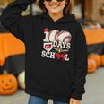 100 Days Of School Baseball 100th Day Of School Kids Teacher Graphic Youth Hoodie 100 Days Of School Baseball 100th Day Of School Kids Teacher Graphic Youth Hoodie