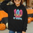 100 Days Of School Baseball Drip 100th Day Of School Graphic Youth Hoodie 100 Days Of School Baseball Drip 100th Day Of School Graphic Youth Hoodie