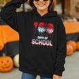 100 Days Of School Dripping Baseball 100th Day Teacher Boy Graphic Youth Hoodie