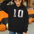2016 10th Birthday Baseball Boys Kids Ten 10 Tenth Graphic Youth Hoodie
