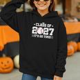 2027 Back To School Baseball 2027 Graduation Class Of 2027 Graphic Youth Hoodie