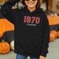 55 Year Old 1970 Classic Baseball Fan 55th Birthday Graphic Youth Hoodie 55 Year Old 1970 Classic Baseball Fan 55th Birthday Graphic Youth Hoodie