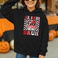 6 7 Bruh Six Seven Valentine Heart Baseball Graphic Youth Hoodie 6 7 Bruh Six Seven Valentine Heart Baseball Graphic Youth Hoodie