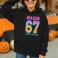 6 7 Mason Baseball Drip Graphic Youth Hoodie 6 7 Mason Baseball Drip Graphic Youth Hoodie