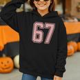 6 7 Number 67 Baseball Meme Tee For Women Graphic Youth Hoodie