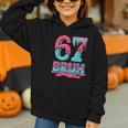 67 Ice Cream Drip Baseball For Men Women Kids Graphic Youth Hoodie