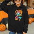 Baseball 67 Ice Cream Drip 67 Six Seven Meme 67th Birthday Graphic Youth Hoodie Baseball 67 Ice Cream Drip 67 Six Seven Meme 67th Birthday Graphic Youth Hoodie