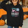 Baseball Or Bows Your Daddy Loves You Gender Reveal Matching Graphic Youth Hoodie Baseball Or Bows Your Daddy Loves You Gender Reveal Matching Graphic Youth Hoodie