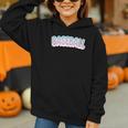 Baseball Bubble Letter Graphic Youth Hoodie