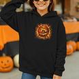 Baseball Drip Angry Lava Slime Ball Graphic Graphic Youth Hoodie