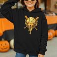 Baseball Drip Ice Cream Camo Cool Graphic Youth Hoodie
