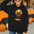 Baseball Dripping Drip Gold Sport Player Coach Baller Graphic Youth Hoodie