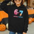 Baseball Ice Cream Drip 67 Official Teenager 13th Birthday Graphic Youth Hoodie