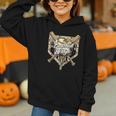 Baseball Life Lifestyle Home Plate Camo Ice Cream Drip Kids Graphic Youth Hoodie
