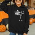 Baseball Lover Sad Stick No Baseball Today Graphic Youth Hoodie Baseball Lover Sad Stick No Baseball Today Graphic Youth Hoodie