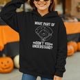 Baseball Math Double Play What Part Of Baseball Game Graphic Youth Hoodie Baseball Math Double Play What Part Of Baseball Game Graphic Youth Hoodie