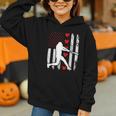 Baseball Silhouette Heart USA Flag Hearts American Boys Kids Graphic Youth Hoodie Baseball Silhouette Heart USA Flag Hearts American Boys Kids Graphic Youth Hoodie
