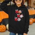 Basketball Baseball Soccer Christmas Ho Ho Ho Santa Xmas Graphic Youth Hoodie Basketball Baseball Soccer Christmas Ho Ho Ho Santa Xmas Graphic Youth Hoodie