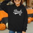 Bruh Baseball Style Number 41 Sports Bro Slang Meme Brother Graphic Youth Hoodie Bruh Baseball Style Number 41 Sports Bro Slang Meme Brother Graphic Youth Hoodie