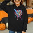Camo Baseball Heart Drip Valentine Baseball Icecream Boys Graphic Youth Hoodie Camo Baseball Heart Drip Valentine Baseball Icecream Boys Graphic Youth Hoodie