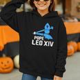 Da Pope Leo XIV Baseball Graphic Youth Hoodie Da Pope Leo XIV Baseball Graphic Youth Hoodie