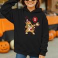 Dabbing Cool Cat Baseball 5th Birthday Graphic Youth Hoodie Dabbing Cool Cat Baseball 5th Birthday Graphic Youth Hoodie